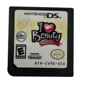 I Love Beauty: Hollywood Makeover - Nintendo DS Game Only, Tested and works